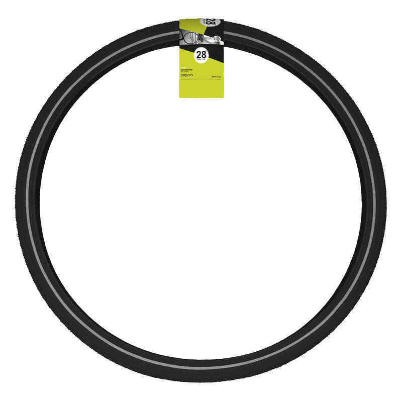 pneu extérieur 28 x 1,75, 47-622 Rubber noir