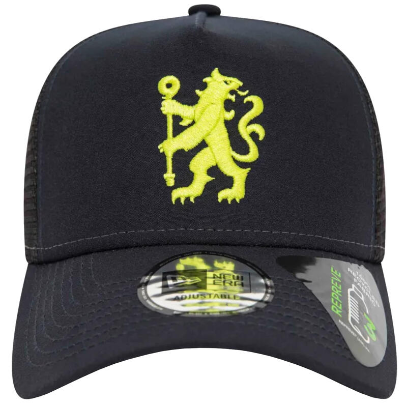 Férfi baseball sapka, New Era League Essentials Trucker Chelsea FC Cap, sötétkék