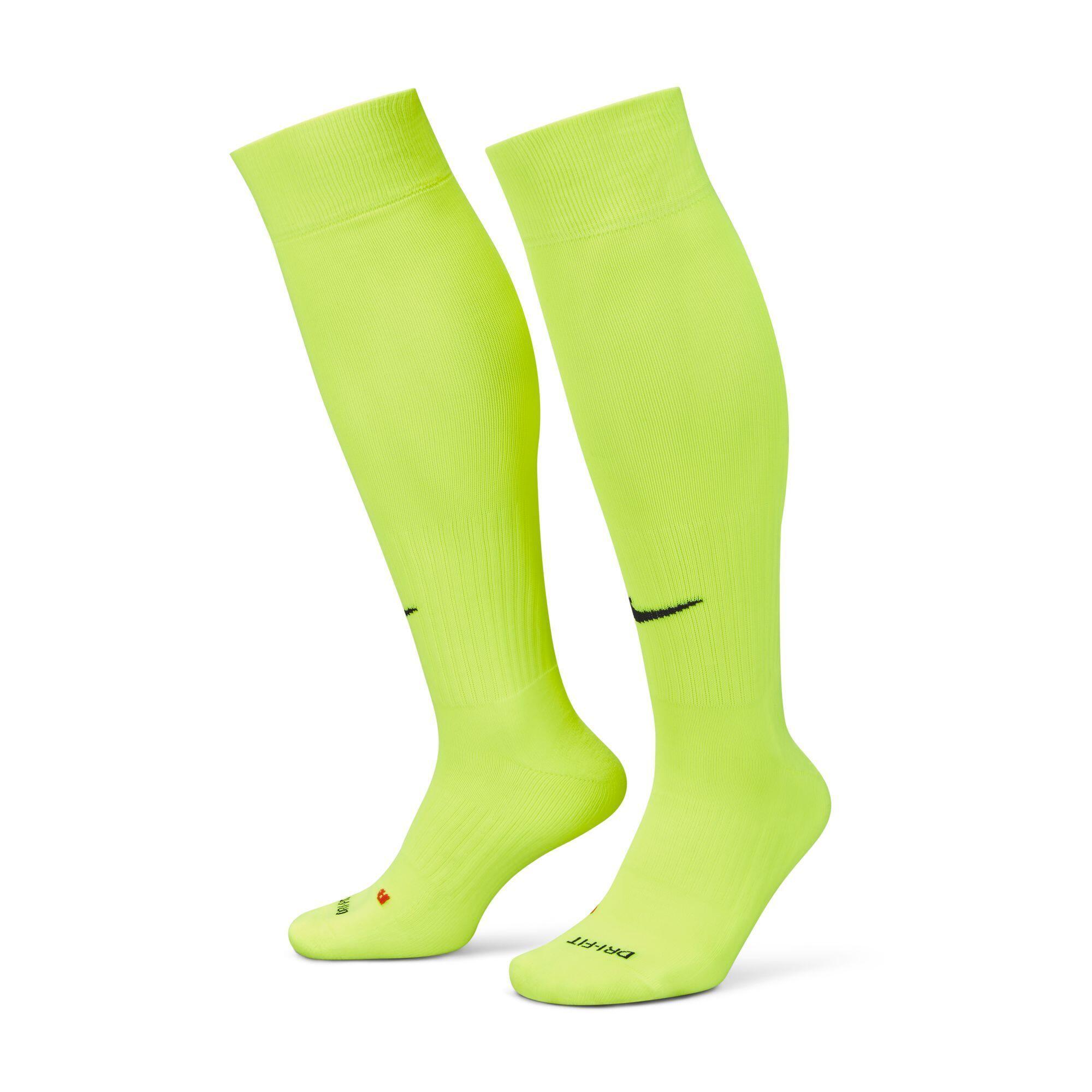 NIKE Calze da calcio nike verde fluorescente