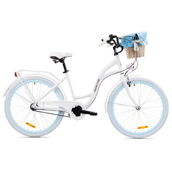 Rower miejski damski GOETZE Style 26" Alu 3B kosz