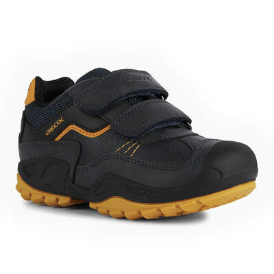Sneakers geox model j new savage boy a kleur grijs