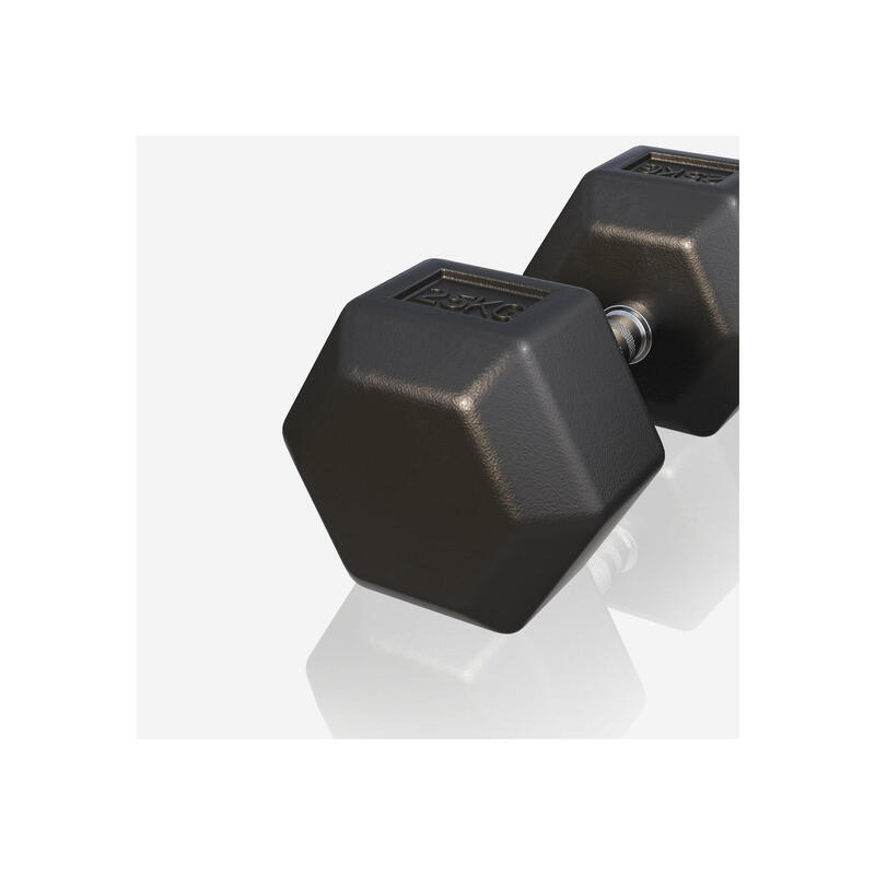 HALTÈRE HEXAGONAL PRO | PREMIUM | MUSCULATION | AU CHOIX DE 2KG À 50KG