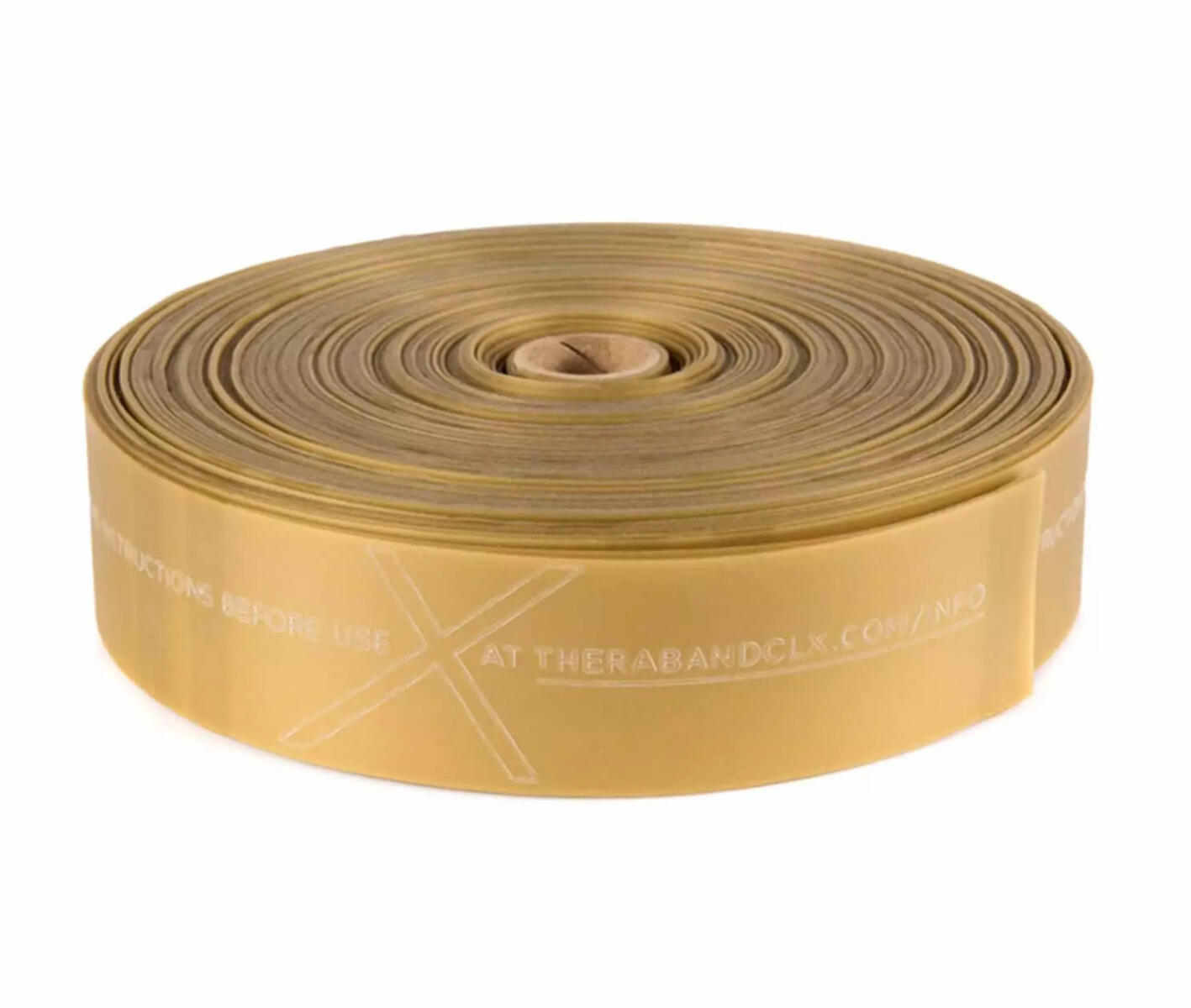 Fitnessband CLX, 22 m Rolle Gold Maximal stark Fitness / Krafttraining Unisex 2/5
