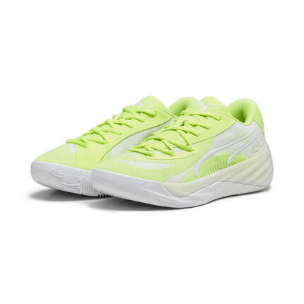 Zapatillas de baloncesto All-Pro NITRO PUMA Lime Squeeze White Yellow