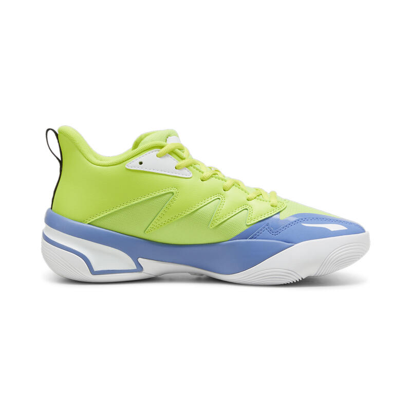 Scarpe da basket Genetics PUMA Electric Lime Blue Skies Green