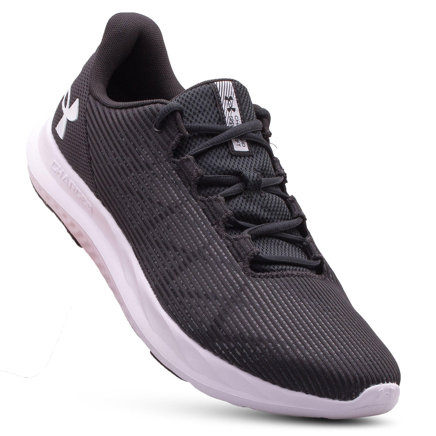 Under Armour - Chaussures Course À Pied - Charged Speed Swift Noir Homme - Chaussures De Sport - Blanc|noir - Decathlon