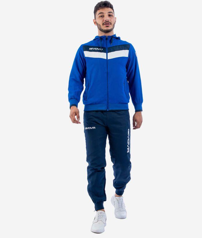 Trening Givova Matador microfibră - Albastru/Bleumarin, M 3/4