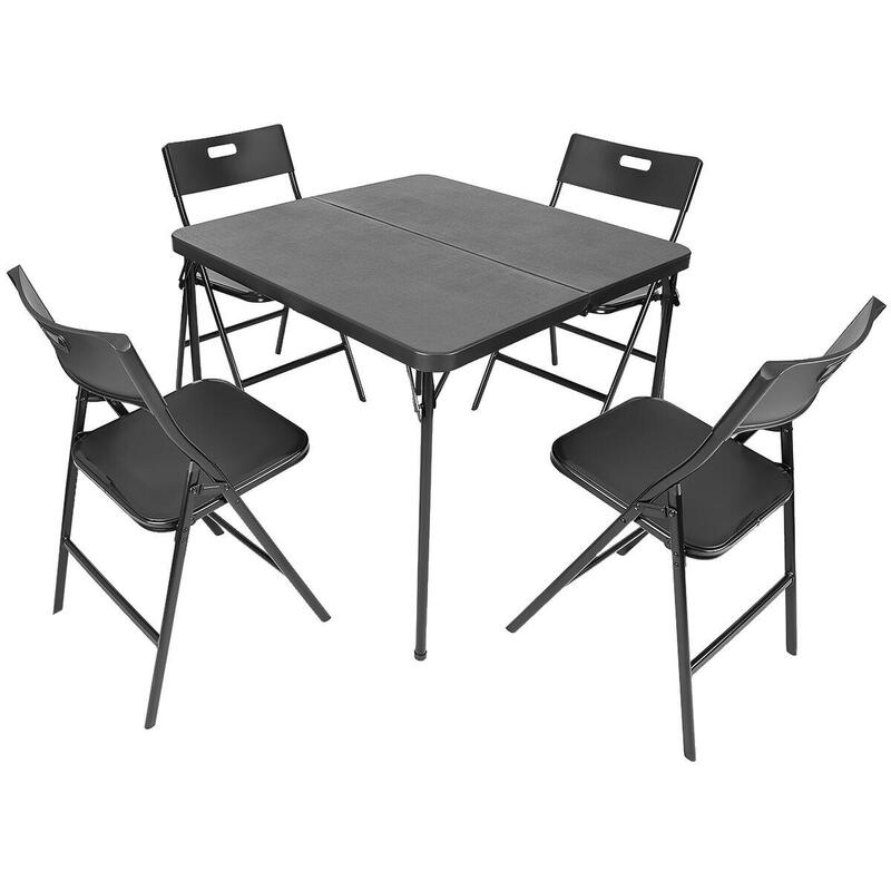 Stół kempingowy składany Enero Camp dla 2-4 osób + 4 krzesła