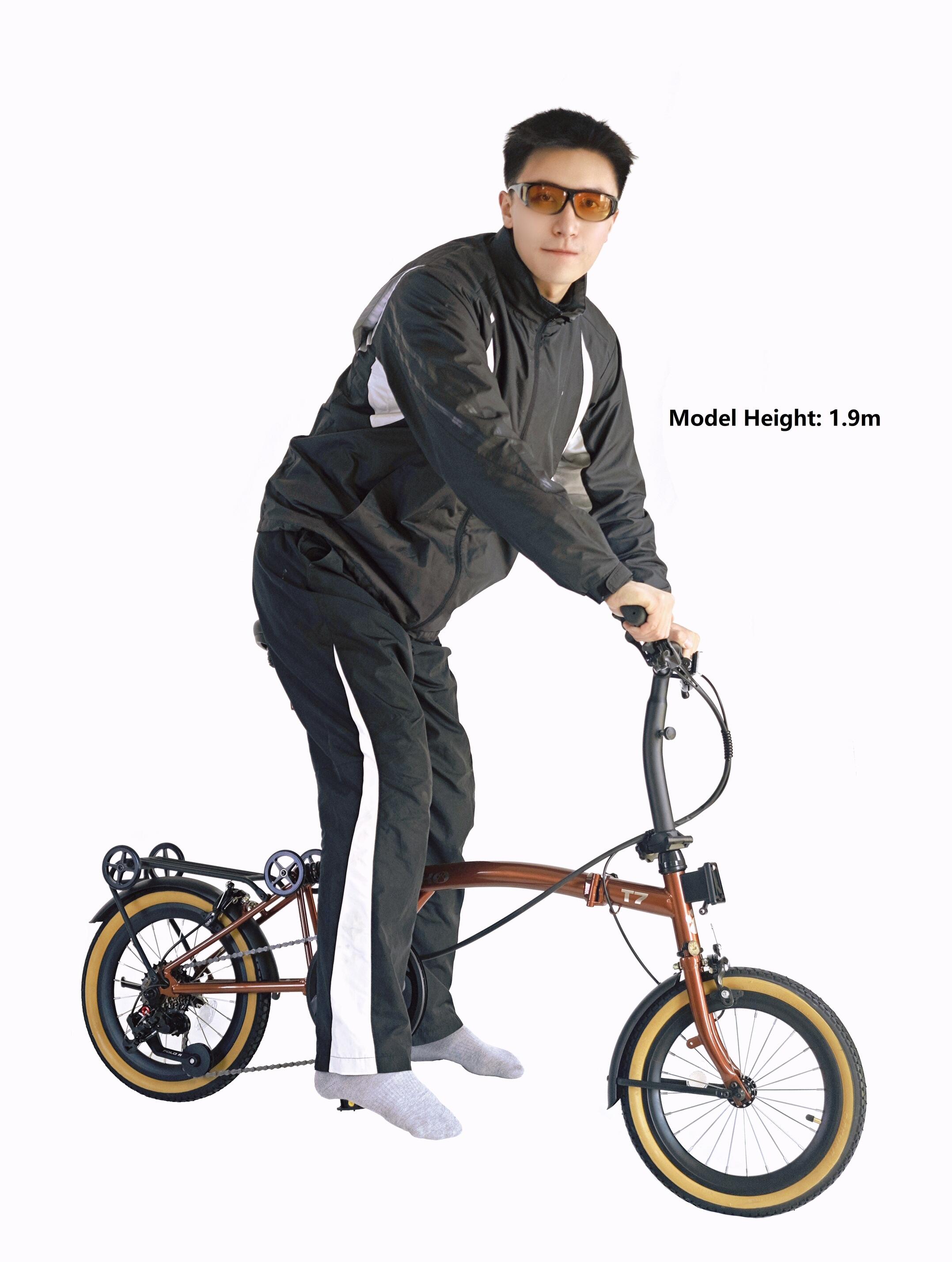 Hachiko Trifold T7 GEN 1 | Tri-fold Bicycle | 16 Inch | 2024