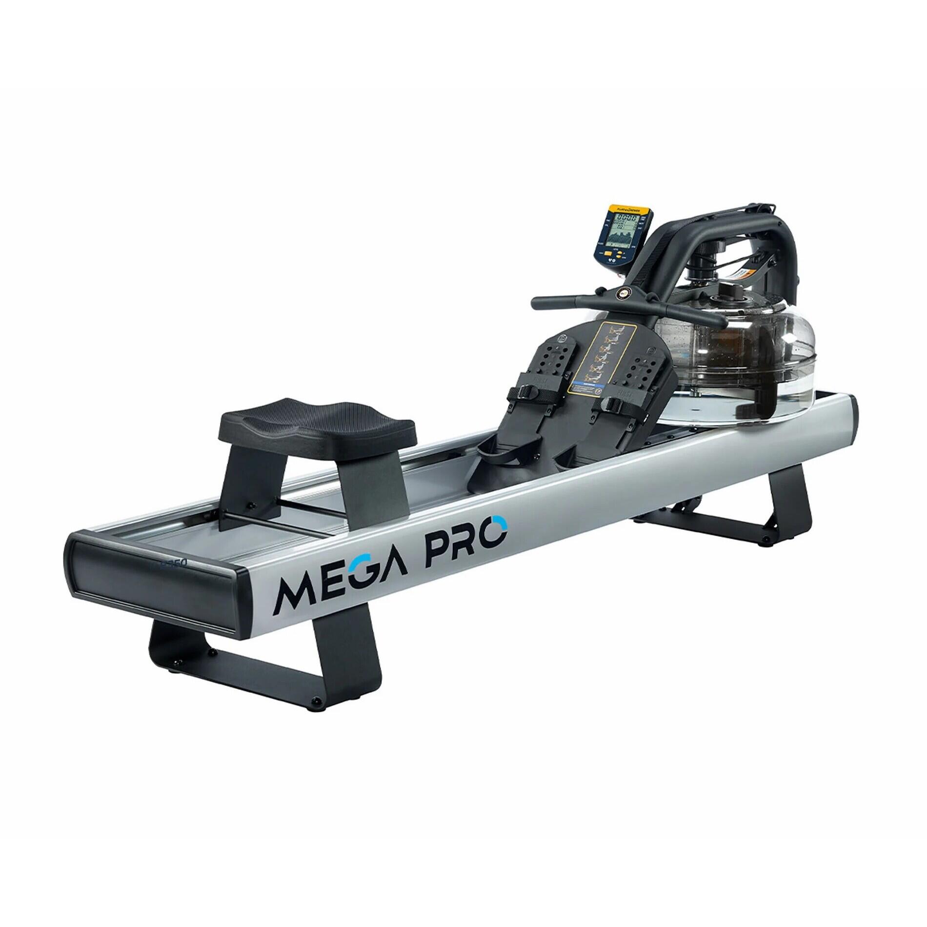 Mega Pro XL - Roeiapparaat - 10 Weerstanden - Hartslagfunctie - Fluid Rower 2/5