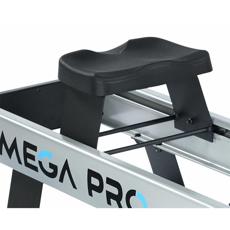 Mega Pro XL - Rudergeräte - 10 Widerstanden - Herzfrequenzfunktion - Fluid Rower