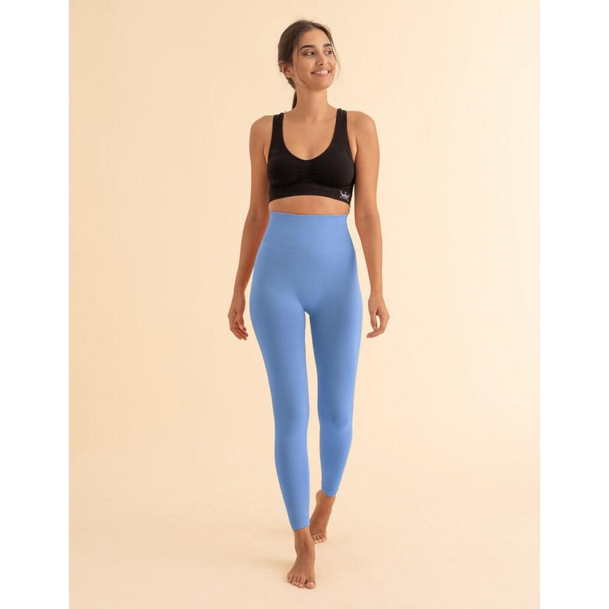 Mallas leggings sin costuras push up Azul Niza Anaissa