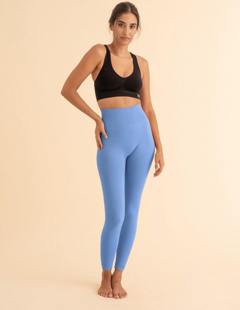 ANAISSA Mallas leggings sin costuras push up Azul Niza Anaissa
