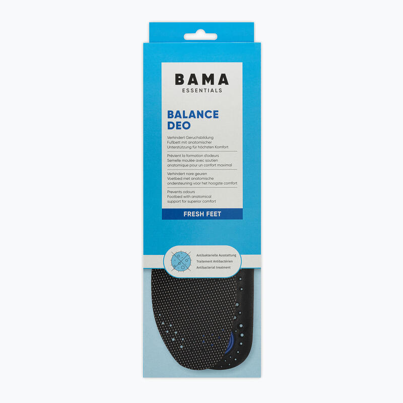 Wkładki antybakteryjne do butów BAMA Balance Deo