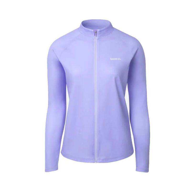 Essential Relax Women ZipUp Rashguard - PURPLE