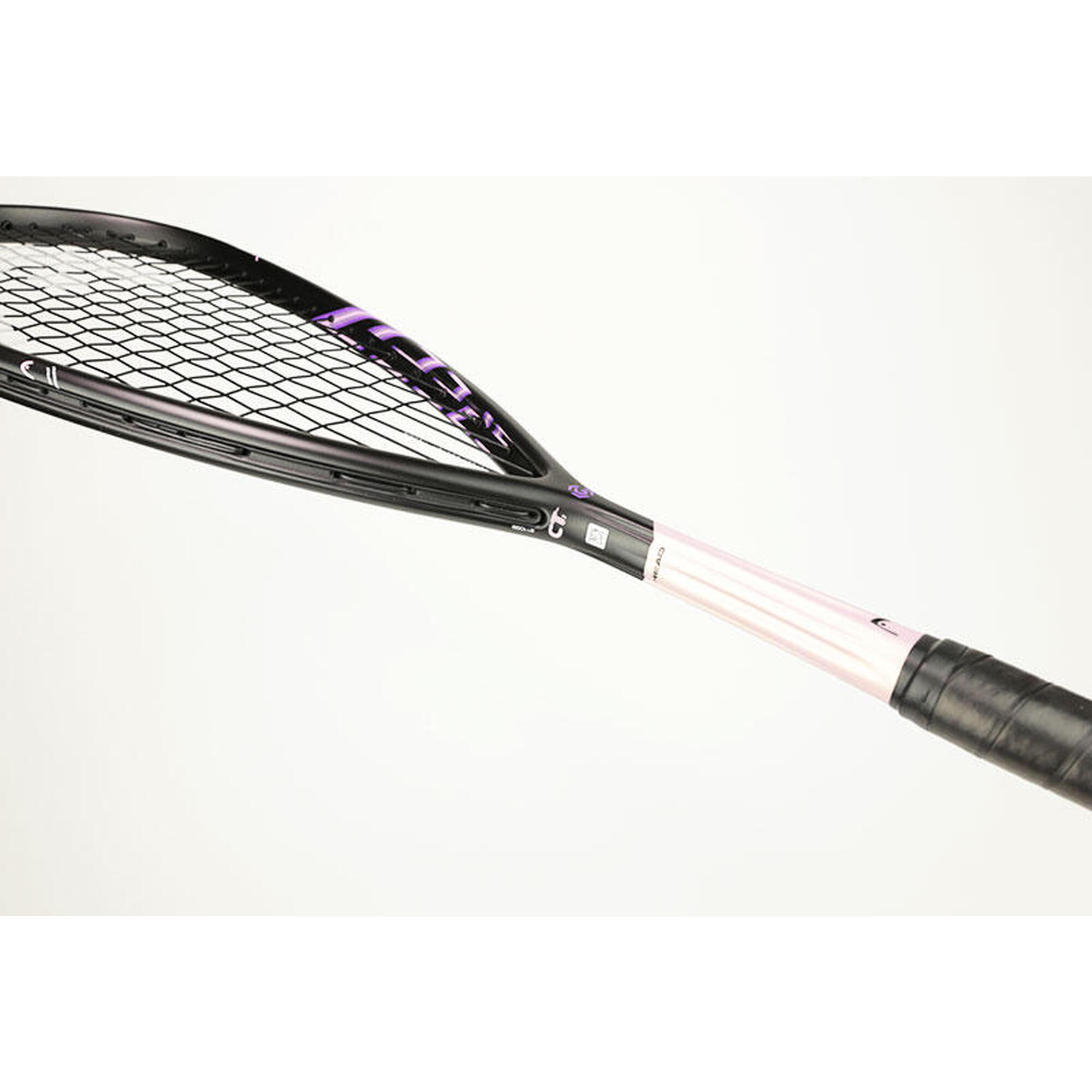 Graphene 360 Speed 120 Rose Carbon Fiber Squash Racket- Black