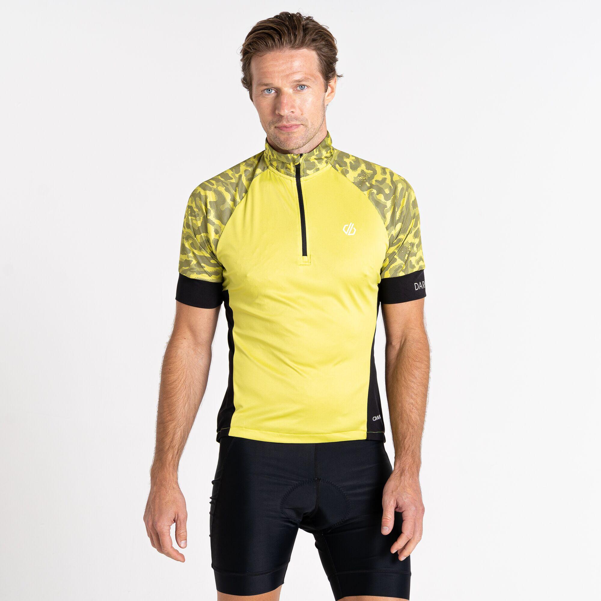 Stay the Course III Men's Cycling Half-Zip, Short Sleeve Jersey 1/5