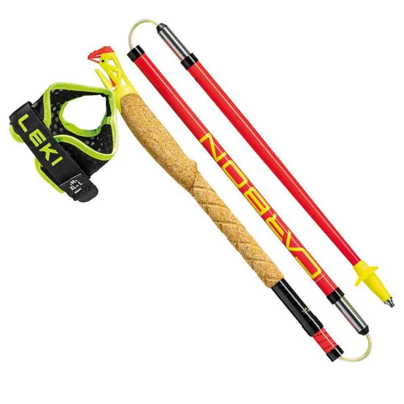 Ultratrail Fx.One Superlite Carbon Running Poles 105cm - Red