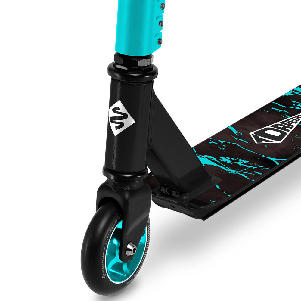 Monopattino freestyle Street Surfing TORPEDO Blue Crack 2/6