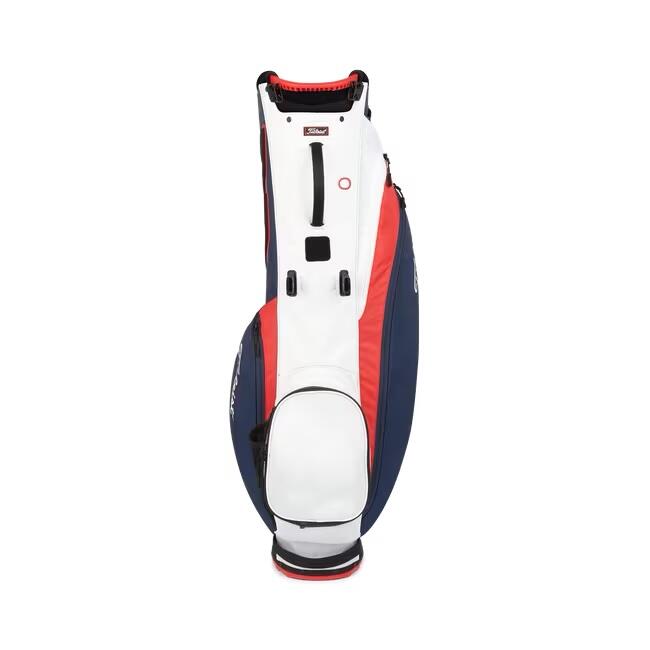 TB22SX5K-416 PLAYERS 4 CARBON GOLF STAND BAG - WHITE/NAVY