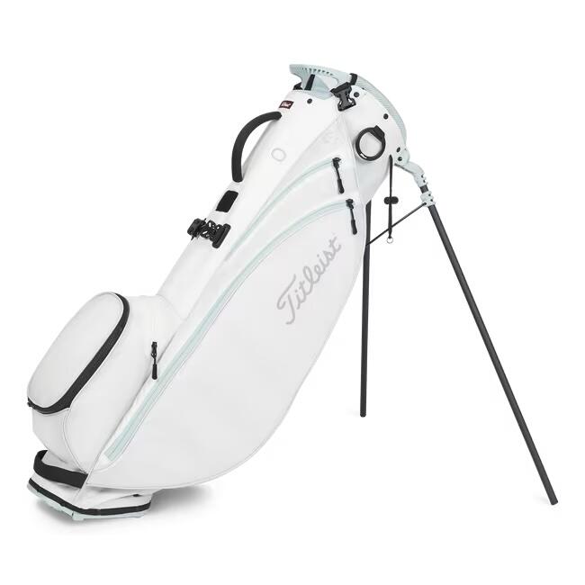TB22SX5K-14 PLAYERS 4 CARBON GOLF STAND BAG - WHITE