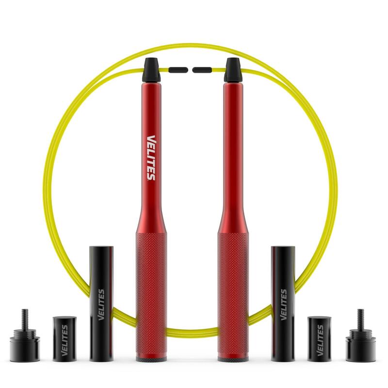 Pack Corde à Sauter Fire 2.0 Velites Rouge + Lests