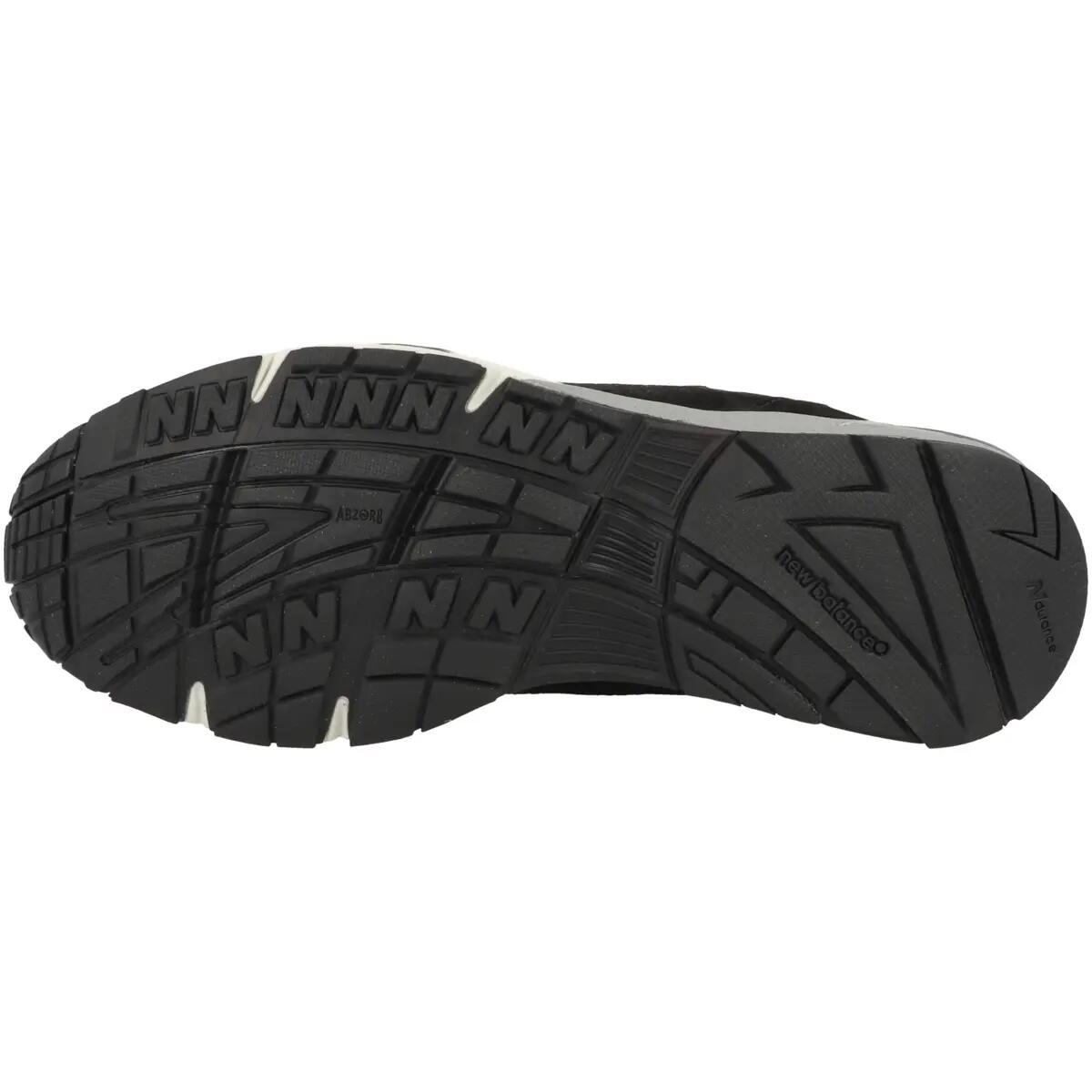 New Balance 991 MiUK Black Silver 5/6
