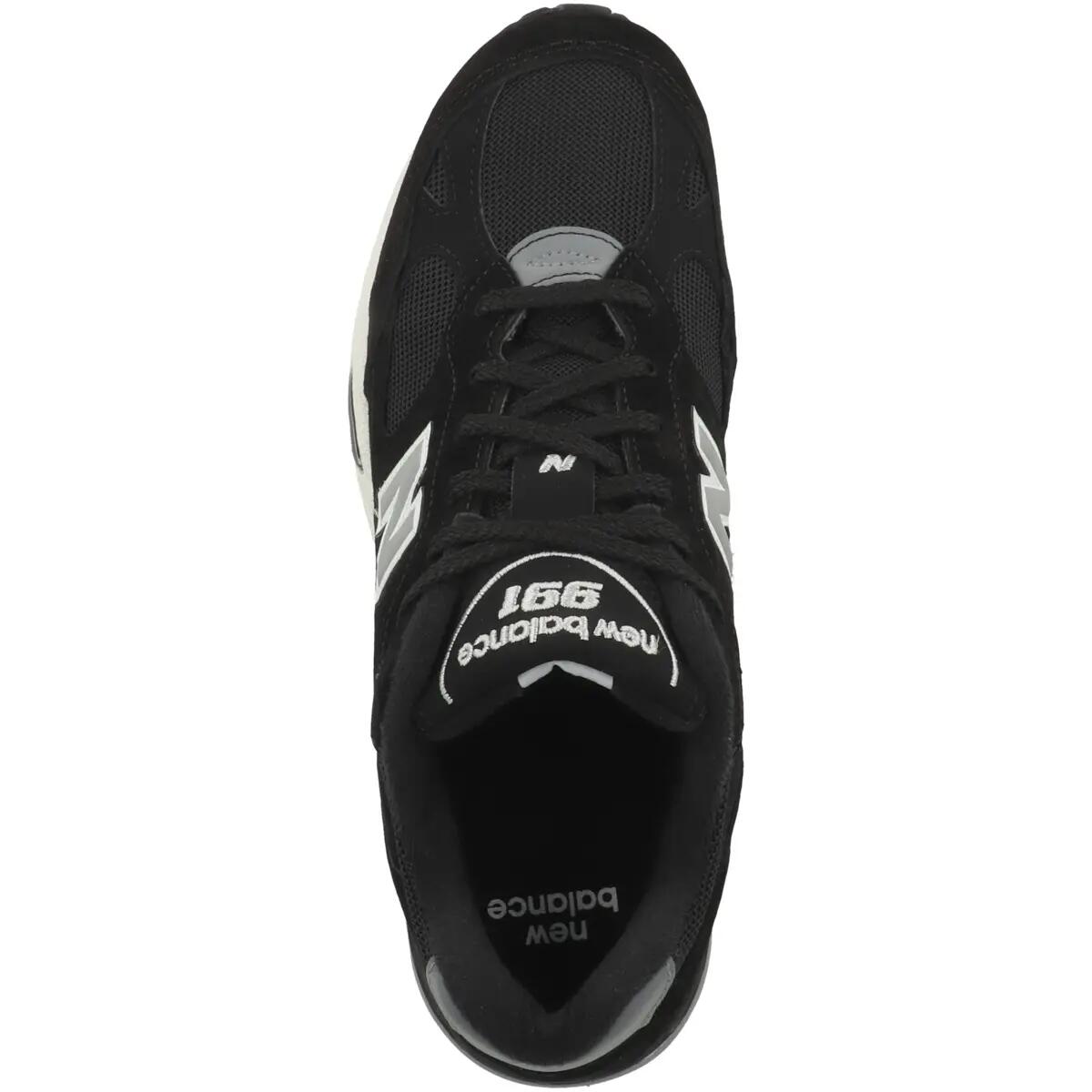 New Balance 991 MiUK Black Silver 2/6