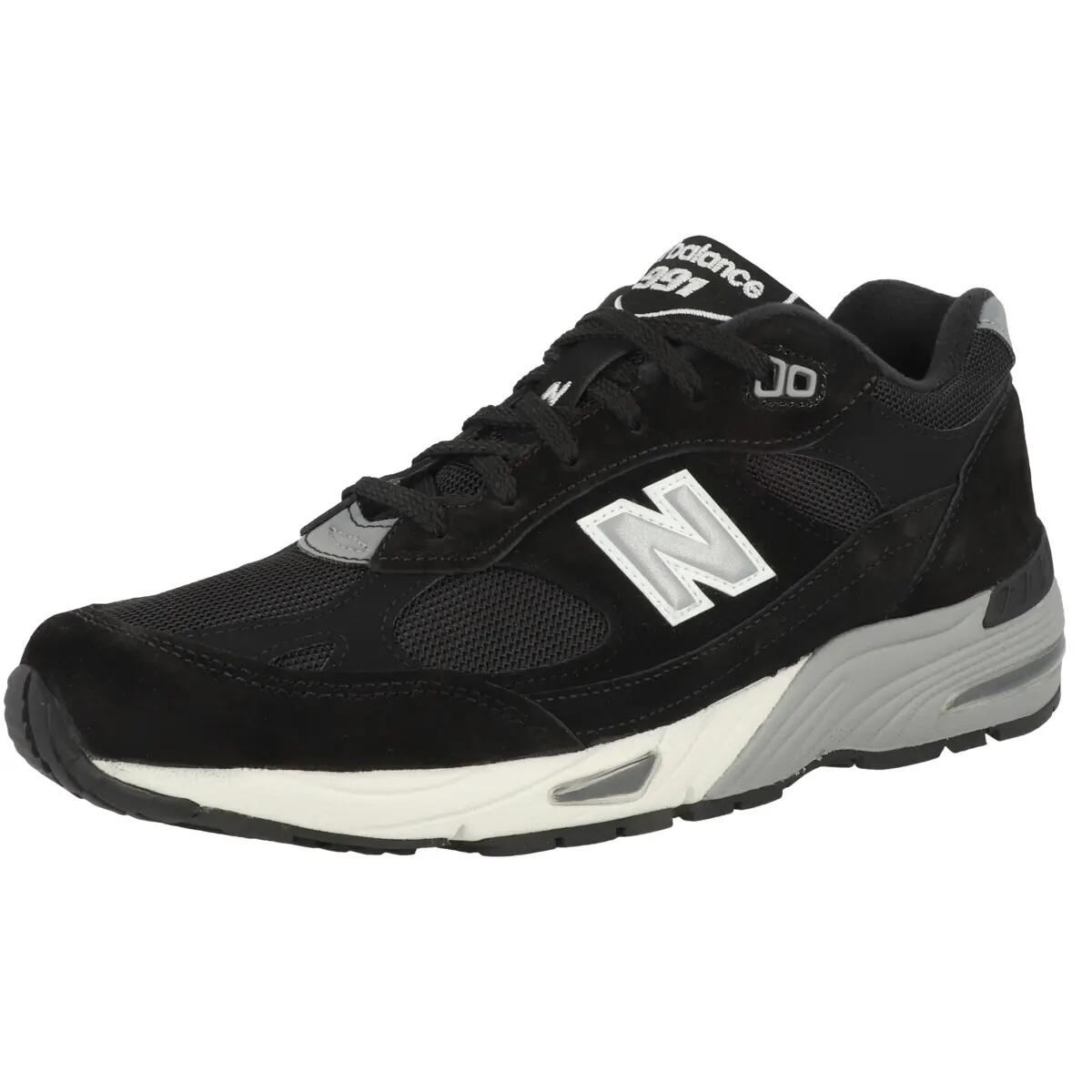 New Balance 991 MiUK Black Silver 4/6
