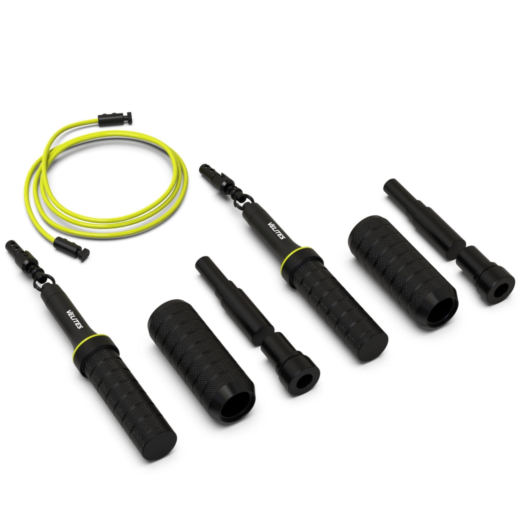 Pack Corda Earth 2.0 Velites Preto + Pesos