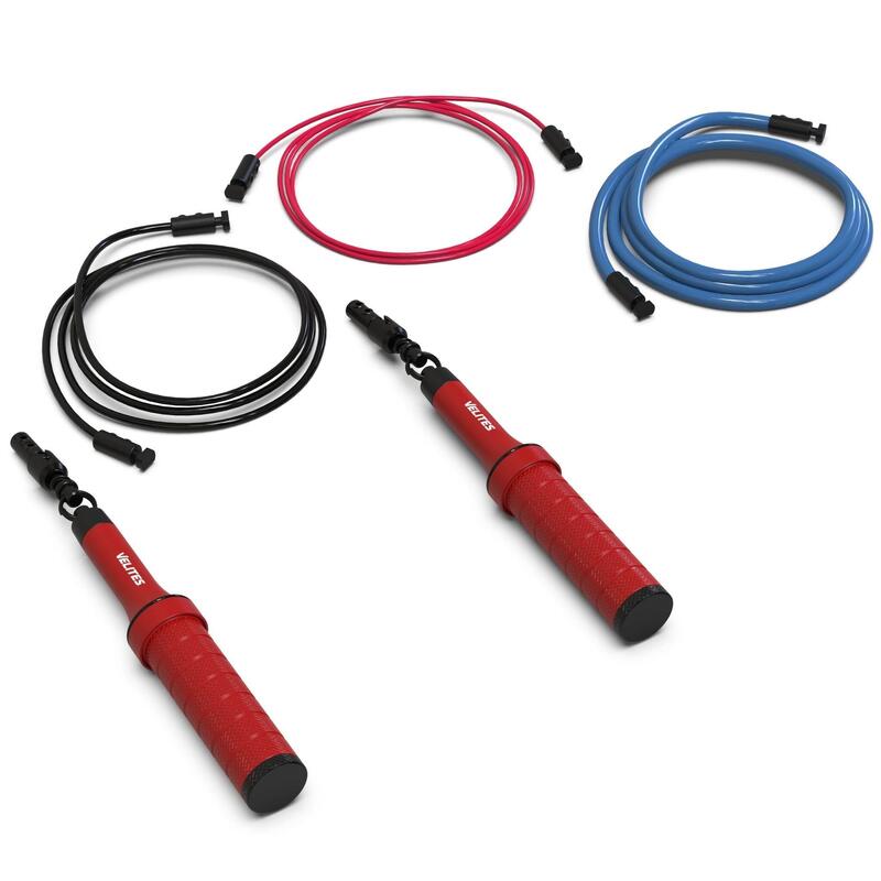 Pack Corde à Sauter Earth 2.0 Velites Rouge + Câbles