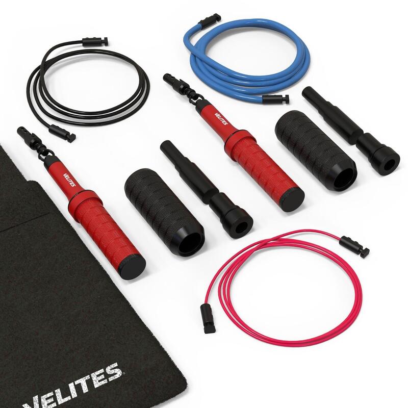 Pack Corde à Sauter Earth 2.0 Velites Rouge + Lests + Câbles