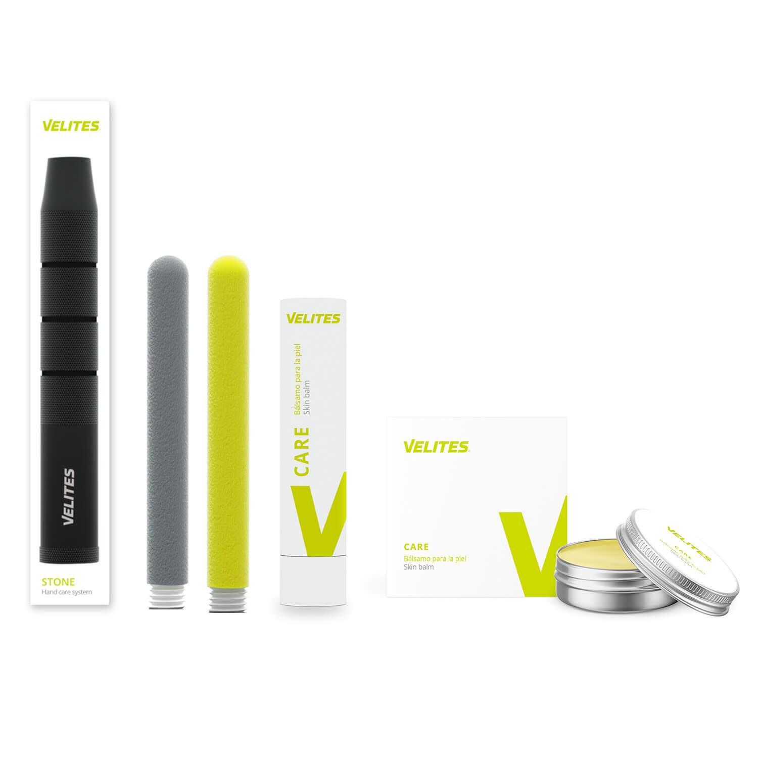 VELITES Pack Lija Callos Stones + Lija Rocky + Stick + Bálsamo Velites