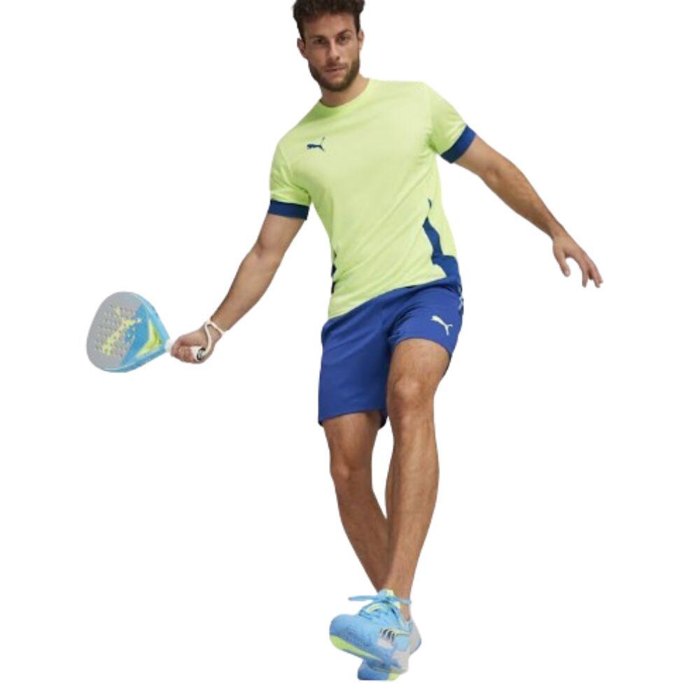 PANTALÓN CORTO PUMA INDIVIDUAL PÁDEL TRAINING. Blue 939178-22 2/5