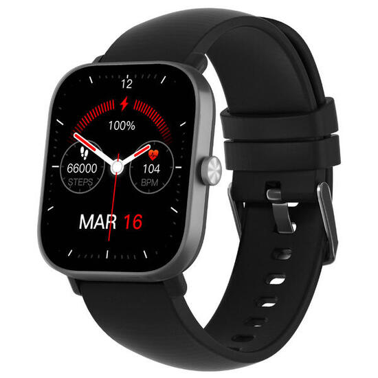 Montre Connectée Étanche Multisport - Abyx Fit Ozone 3 - Noire