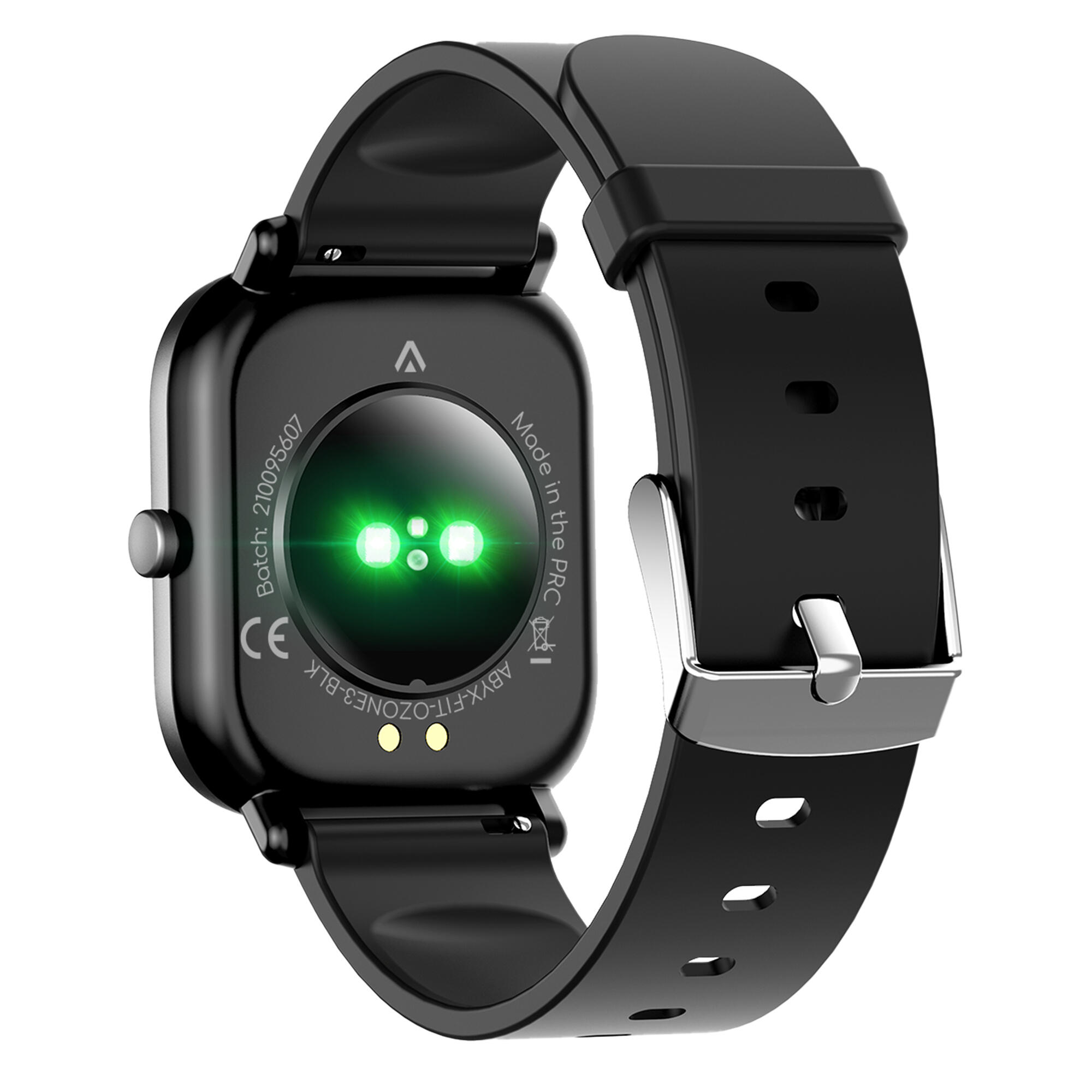 Montre Connectée Étanche Multisport - Abyx Fit Ozone 3 - Noire 2/8