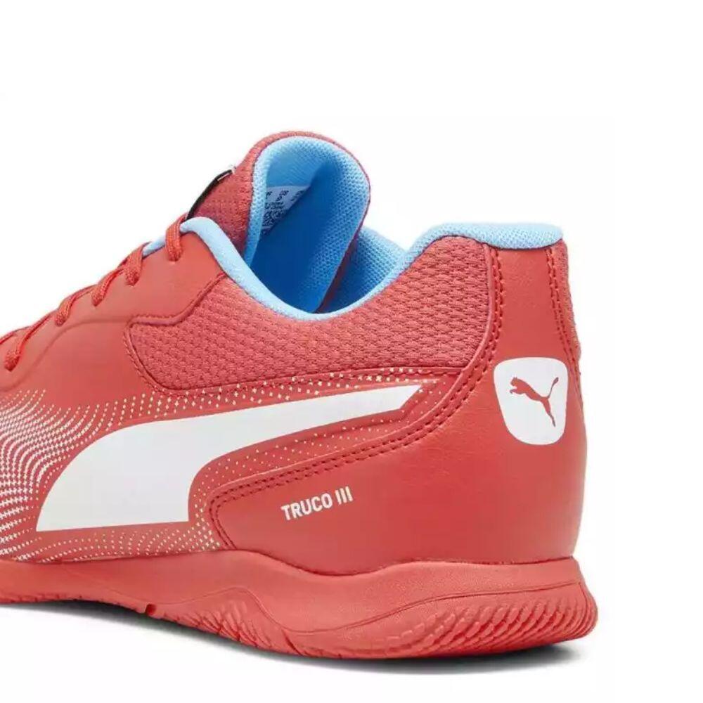 Sapatilhas de Futsal Homem PUMA TRUCO III 109862. Red 3/5