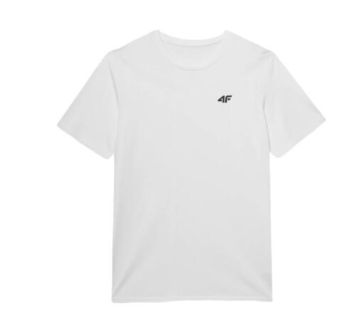 CAMISETA LISA NORMAL PARA HOMBRE 4F- BLANCA SHM1154 4/4