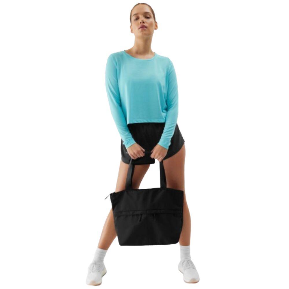 Saco-cabaz com bolsas 18 l mulher 4f abagf111. Preto