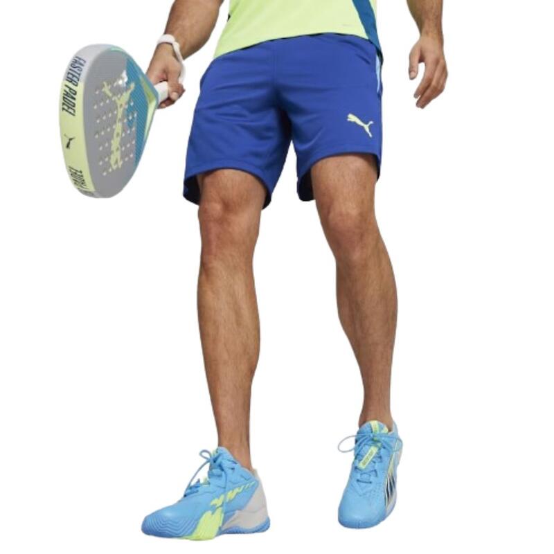 Short Homem Pádel PUMA INDIVIDUAL TRAINING. BLUE