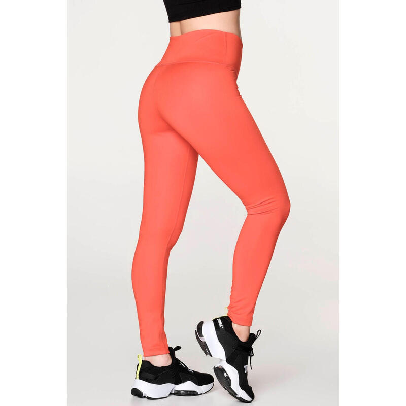 Legginsy sportowe damskie Zumba Classic z wysokim stanem ZUMBA WEAR