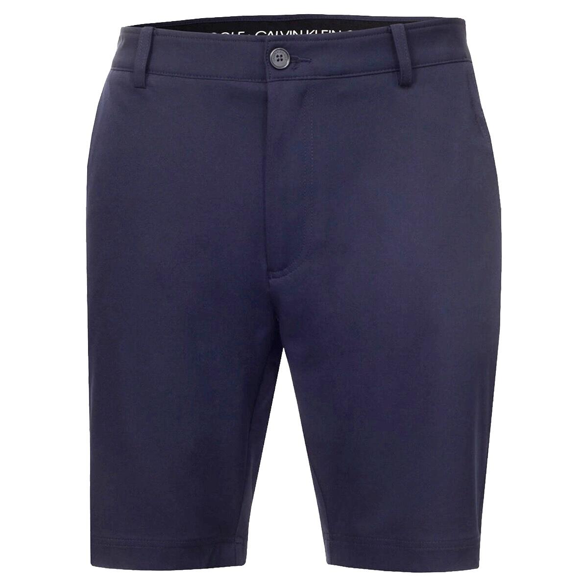 CALVIN KLEIN Calvin Klein BULLET REGULAR FIT STRETCH SHORT - NAVY