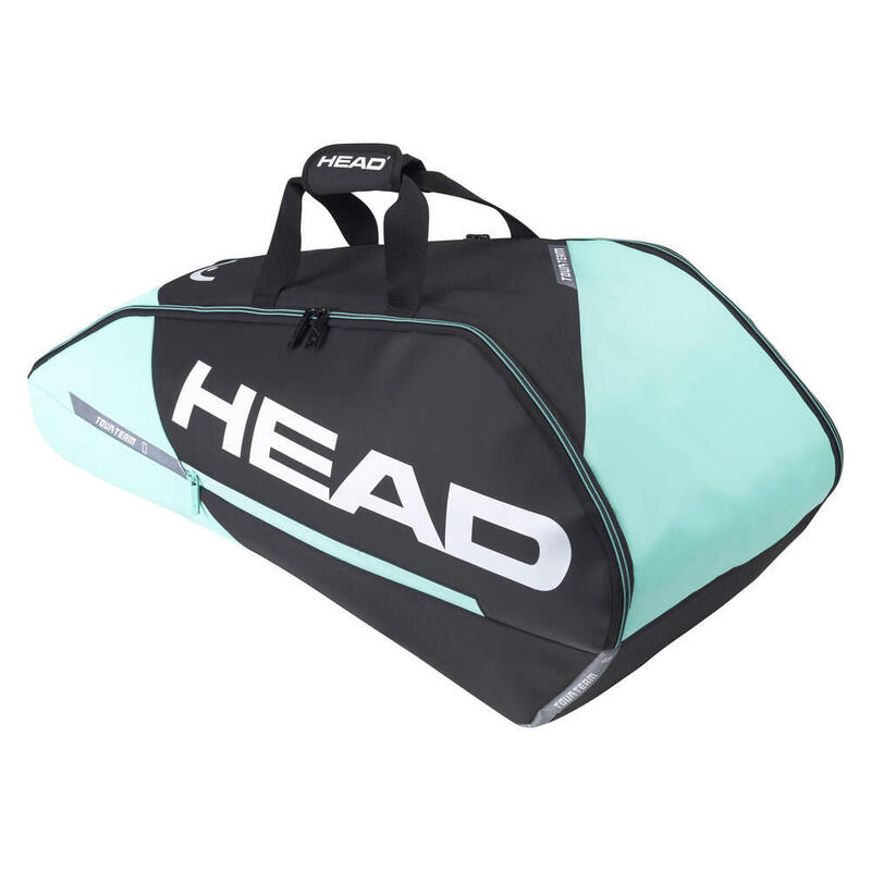 Tennistasche HEAD Tour Team 6R Combi - Farbe: Boom BKMI Black-Mint