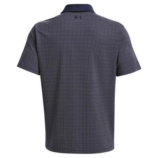 Polo imprimé Under Armour T2G bleu foncé