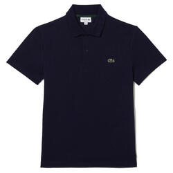 Lacoste Geribbeld Golf Polo Donkerblauw