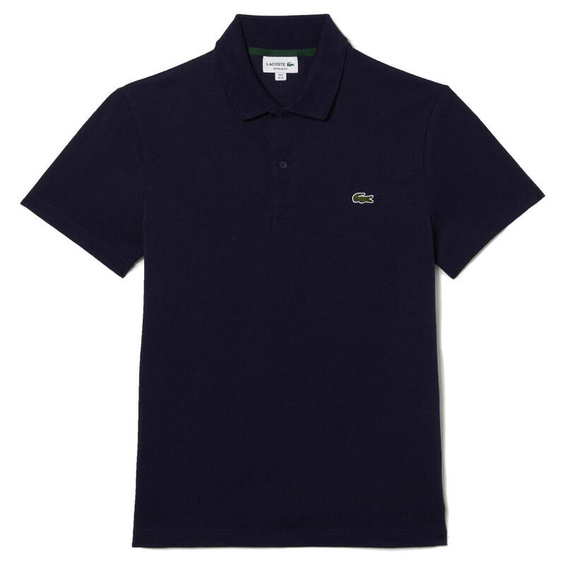 Polo de golf côtelé Lacoste bleu foncé