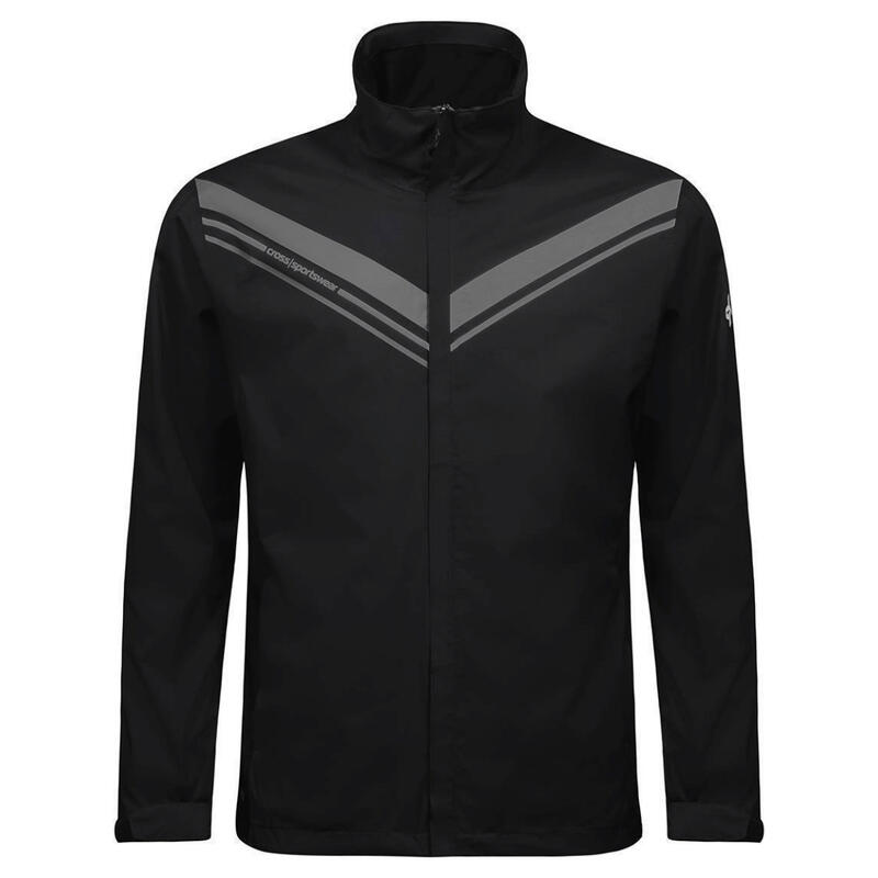 Veste de pluie noire Cross Mens Cloud