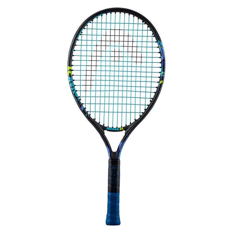 Kinder Tennisschläger HEAD Novak 21 für Jungen 4-6 Jahren BESAITET +...