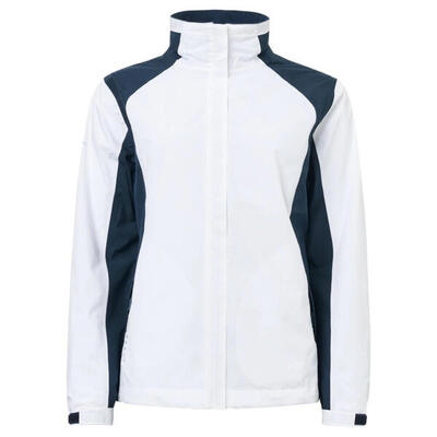 Abacus links stretch regenjacke weiß