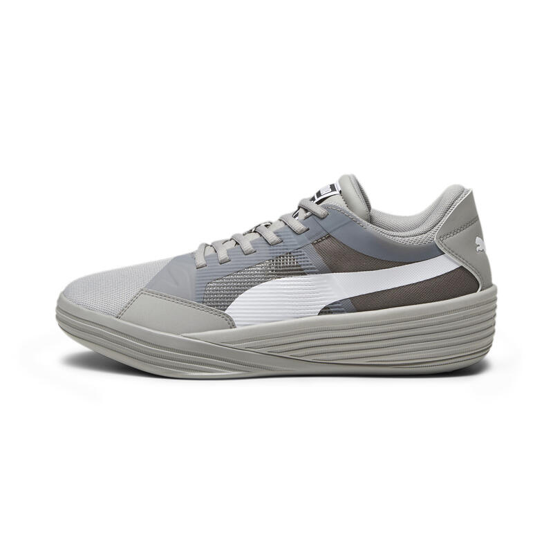 Clyde All-Pro Team basketbalschoenen PUMA Concrete Gray White